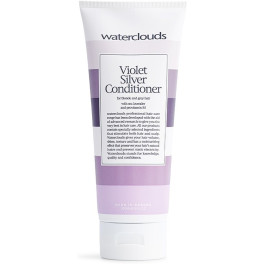 Waterclouds Violet Silver Conditioner For Blonde & Grey Hair 200 Ml Mujer