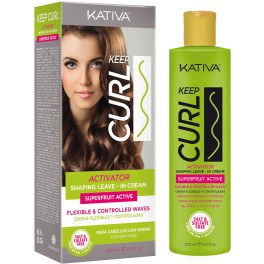 Kativa Keep Curl Activator Leave-in Cream 200 Ml Mujer