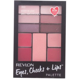 Revlon Palette Eyes Cheeks + Lips 300-berry In Love Mujer
