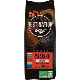 Destination Cafe Molido Mexico 100% Arabica Bio 250 Gr