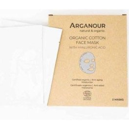Arganour Organic Cotton Face Mask With Hylaruronic Acid Mujer