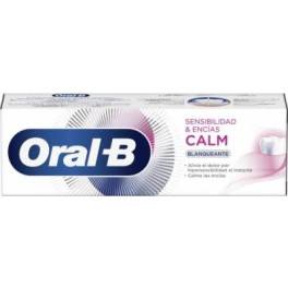 Oral-b Sensibilidad & Encías Calm Blanqueante Dentífrico 75 Ml Unisex