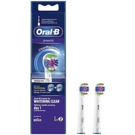 Oral-b 3d White Whitening Clean Cabezales 2 Uds Unisex