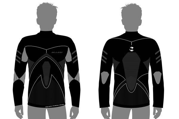 Massi Camis. M/l Thermetic Evolut. Carbon T-m Massi Camis. M/l Thermetic Evolut. Carbon T-m