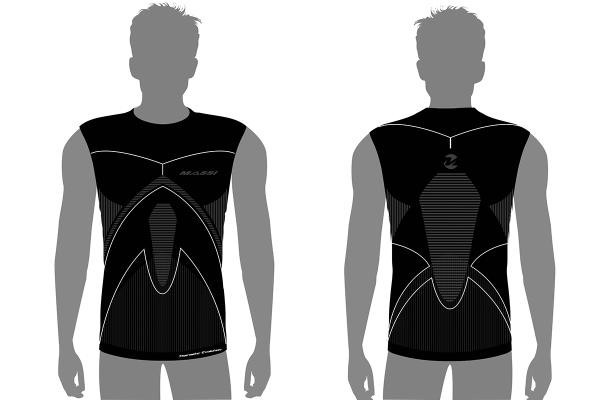 Massi Camis. S/m Thermetic Evolut.carbon T-s Massi Camis. S/m Thermetic Evolut.carbon T-s