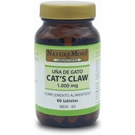 Naturemost Cats Claw Uña De Gato 1.000 Mg 60 Tab