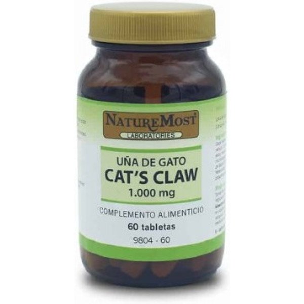 Naturemost Cats Claw Uña De Gato 1.000 Mg 60 Tab