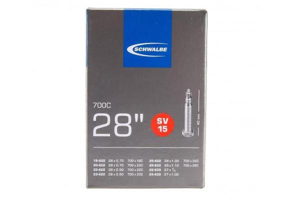 Schwalbe Camara 700x18/28 40mm Sv15 Schwalbe Camara 700x18/28 40mm Sv15