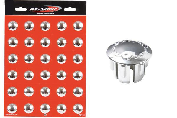 Massi Tapon Manillar Cromado Kit 30 Unidades Massi Tapon Manillar Cromado Kit 30 Unidades