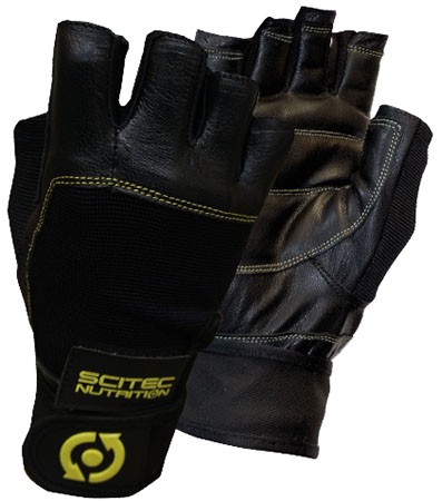 Scitec Guantes Leather Yelow Style Scitec Guantes Leather Yelow Style